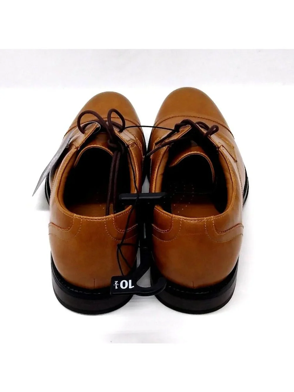 George Branford Oxfords Casual Dress Shoe Cap Toe Men Size 10.5 Fit True to Size